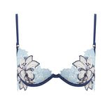 Bluebella Calantha Wired Bra (Navy Peony / Ice Water Blue) | Avec Amour Luxury Lingerie