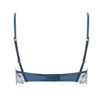 Bluebella Calantha Wired Bra (Navy Peony / Ice Water Blue) | Avec Amour Luxury Lingerie