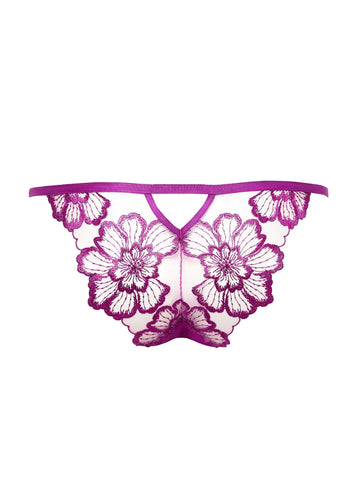 Ahh Brief with Scallop Trim 4247 - Ballerina Pink – Purple Cactus Lingerie