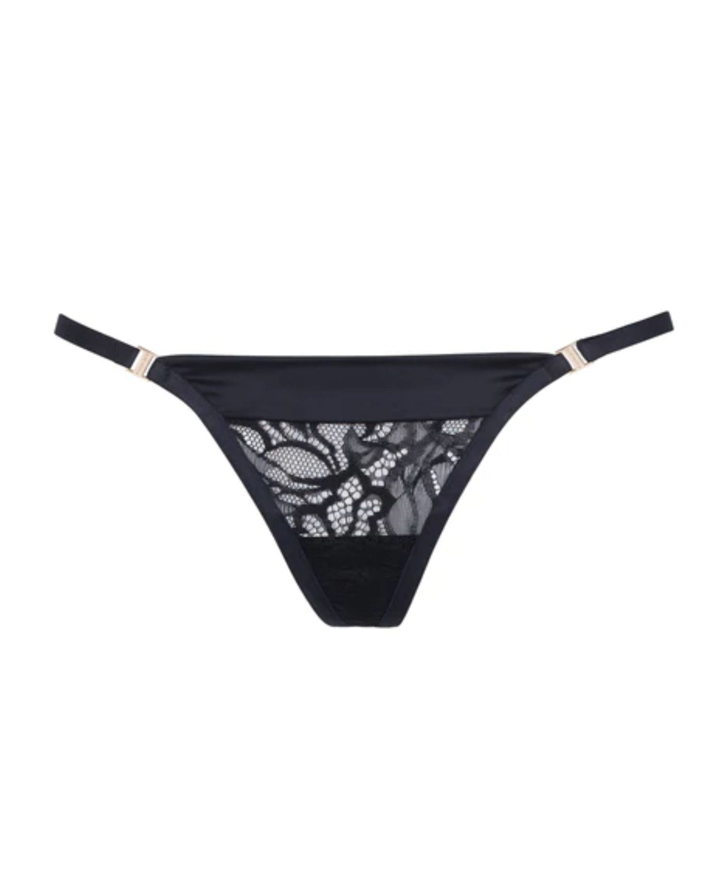 Bluebella Eleanora Thong (Black) | Avec Amour Sexy Lingerie