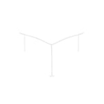 Bluebella Estelle Diamante Open Crotchless Thong (Silver) | Avec Amour Lingerie