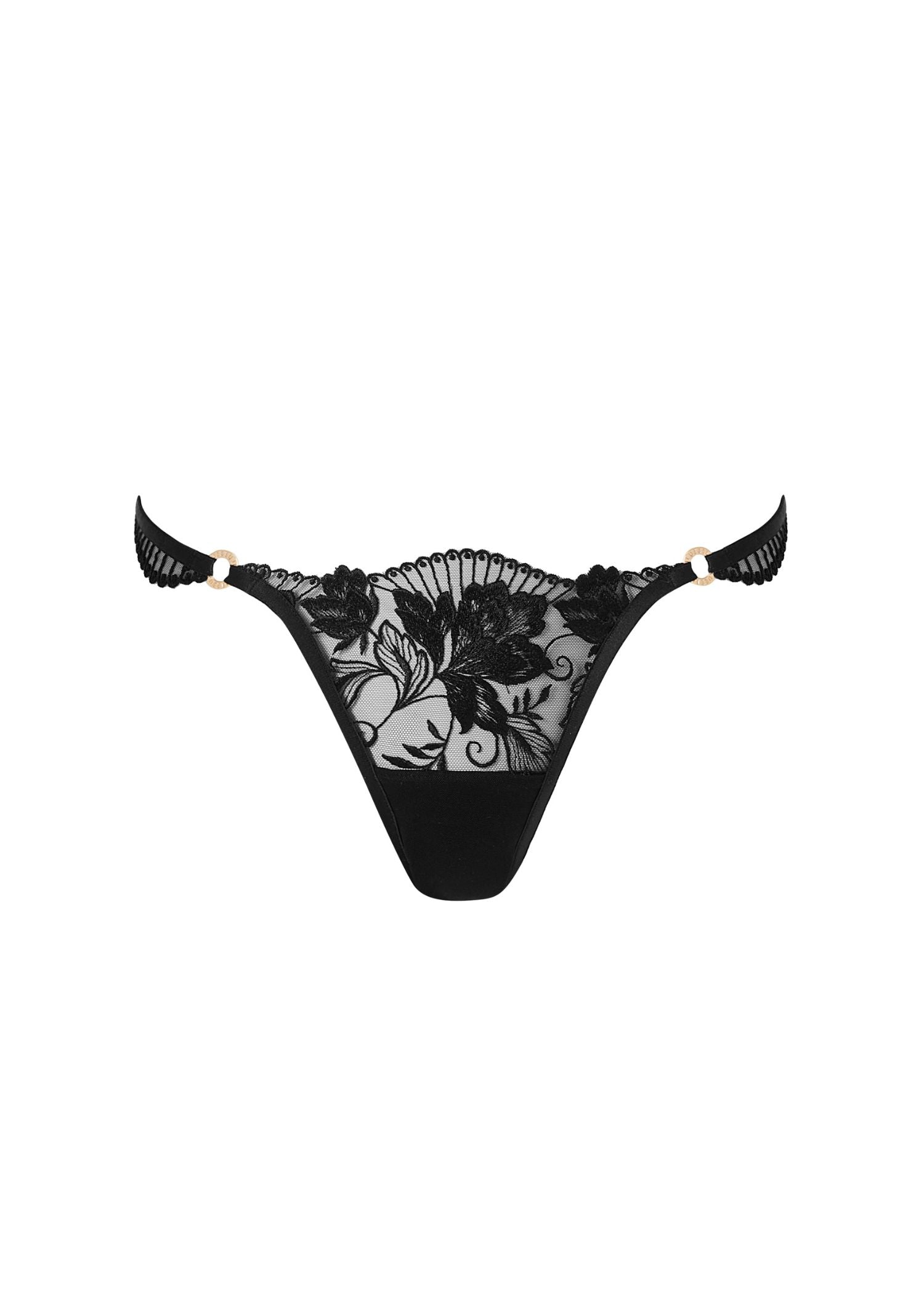 Bluebella Gabriella Panty (Black) | Avec Amour Lingerie