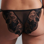 Bluebella Gabriella Panty (Black) | Avec Amour Lingerie