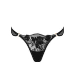 Bluebella Gabriella Thong (Black) | Avec Amour Lingerie