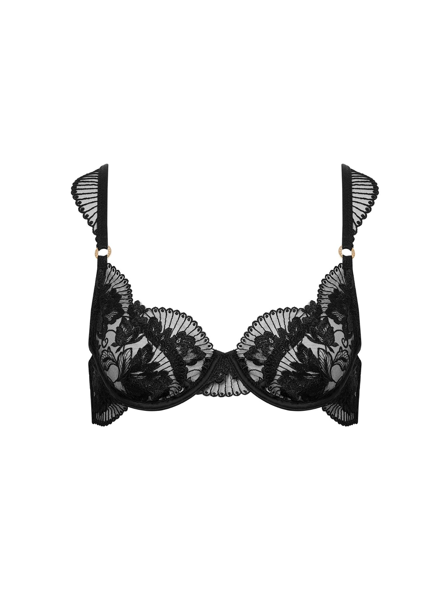 Bluebella Gabriella Wired Bra (Black) | Avec Amour Lingerie