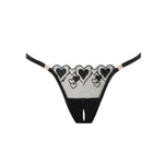 Bluebella Harlow Open Panty (Black) | Avec Amour Lingerie