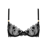 Bluebella Harlow Wired Bra (Black) | Avec Amour Lingerie