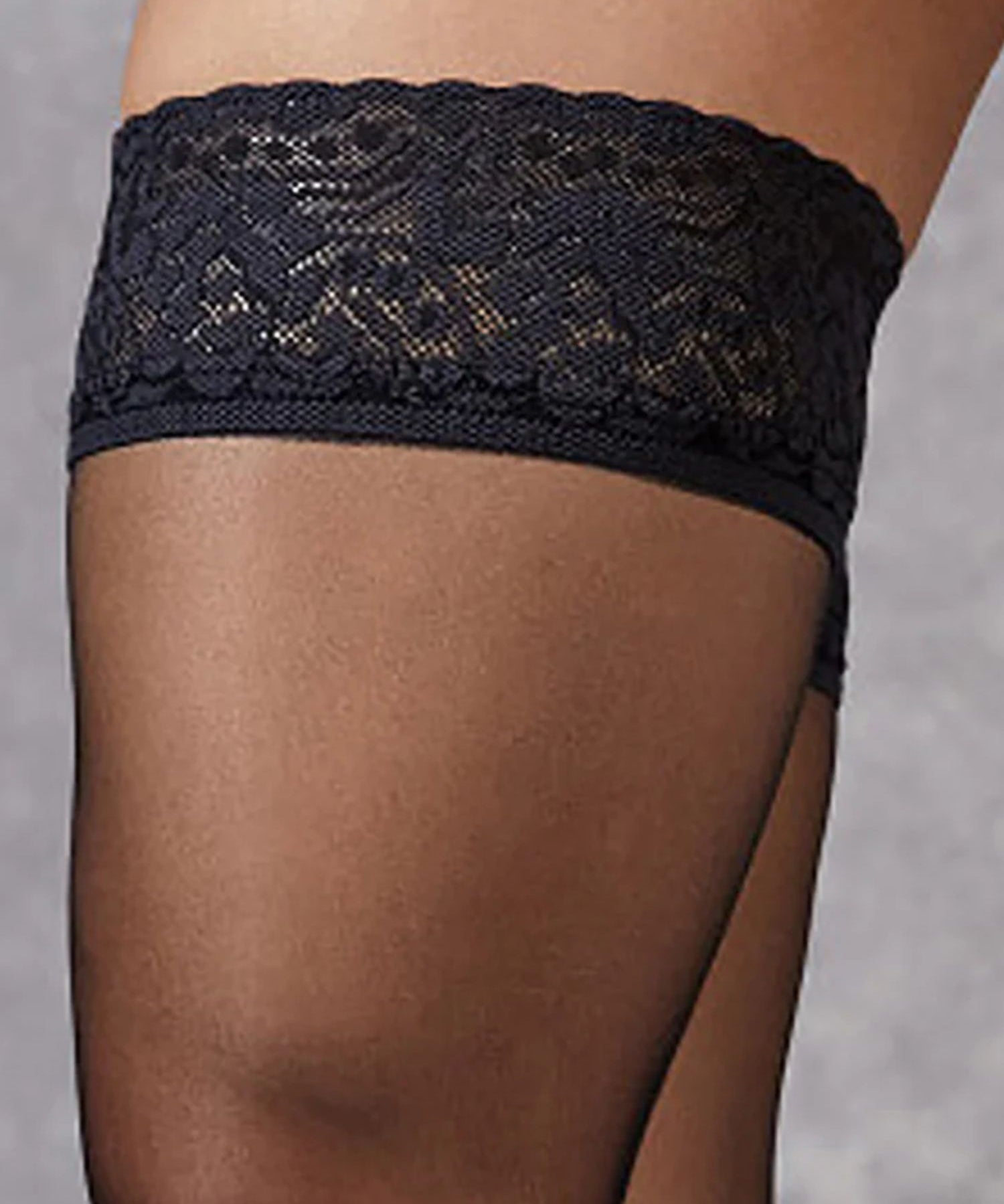 Bluebella Lace Top Hold Ups (Black) | Avec Amour Lingerie