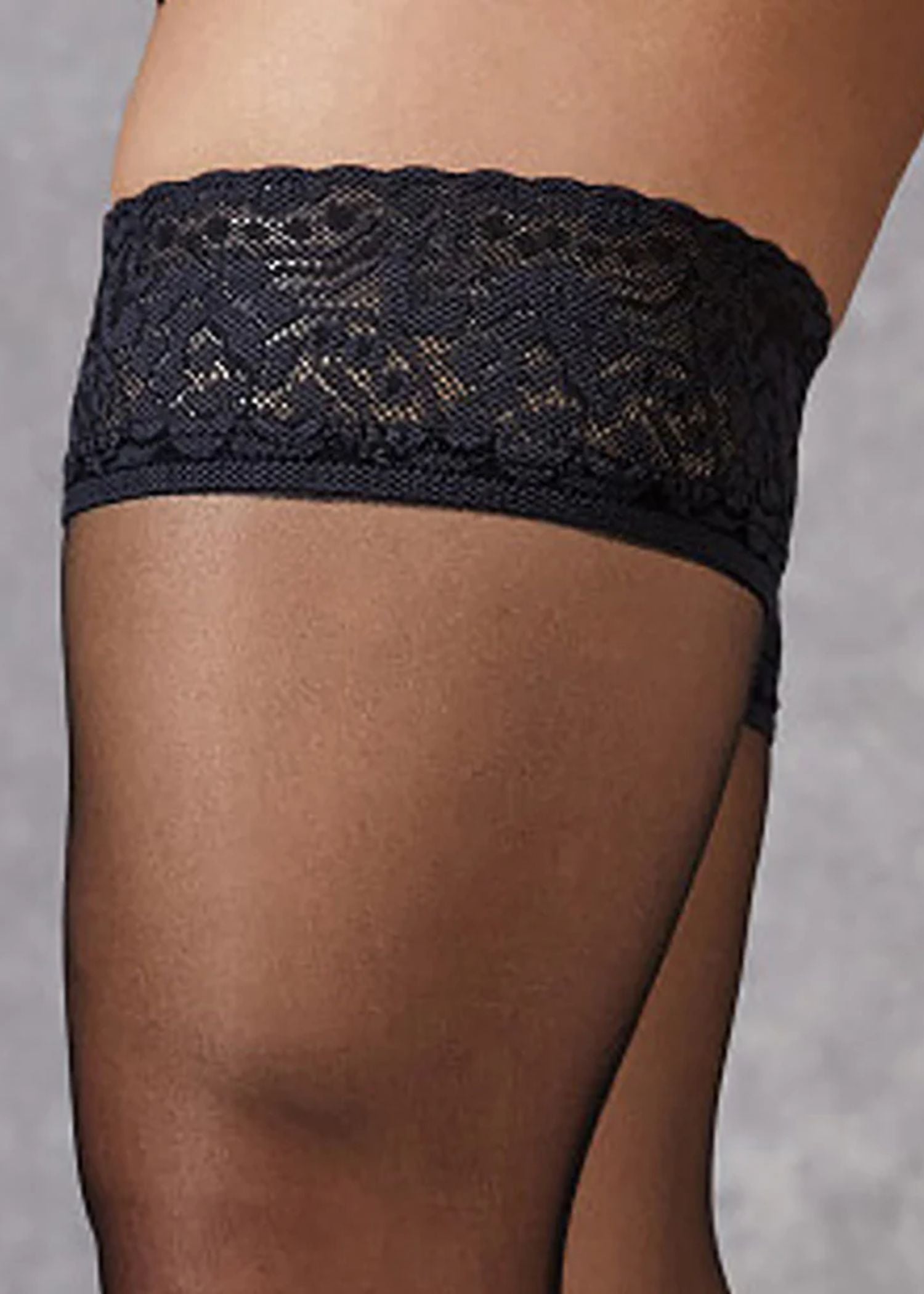 Bluebella Lace Top Hold Ups (Black) | Avec Amour Lingerie