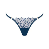 Laurel Thong (Navy Peony)