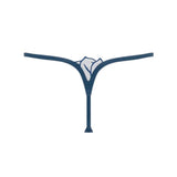 Laurel Thong (Navy Peony)