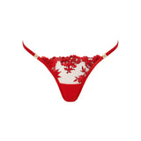 Bluebella Lavanya Thong (Red) | Avec Amour Lingerie