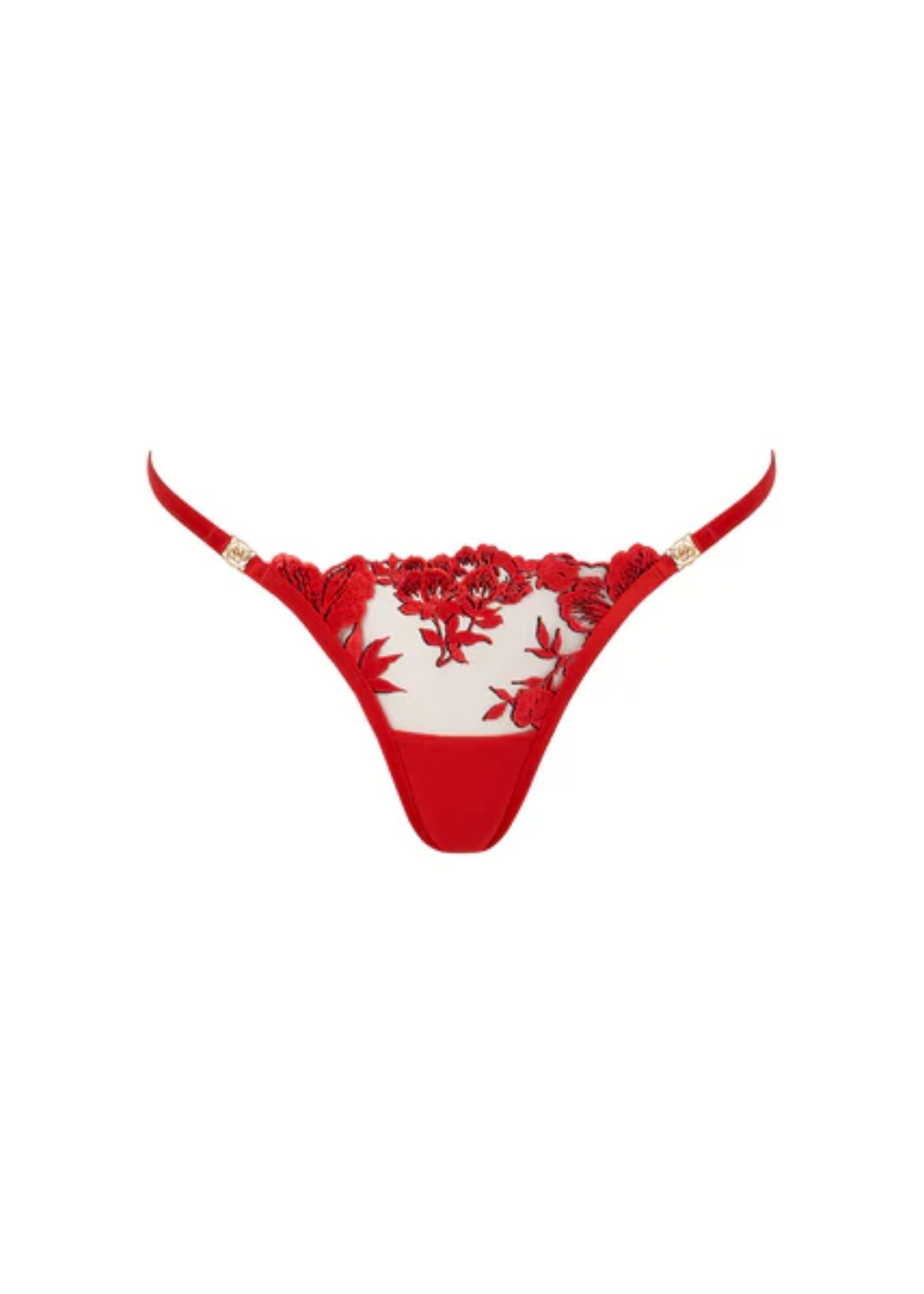 Bluebella Lavanya Thong (Red) | Avec Amour Lingerie