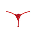 Bluebella Lavanya Thong (Red) | Avec Amour Lingerie