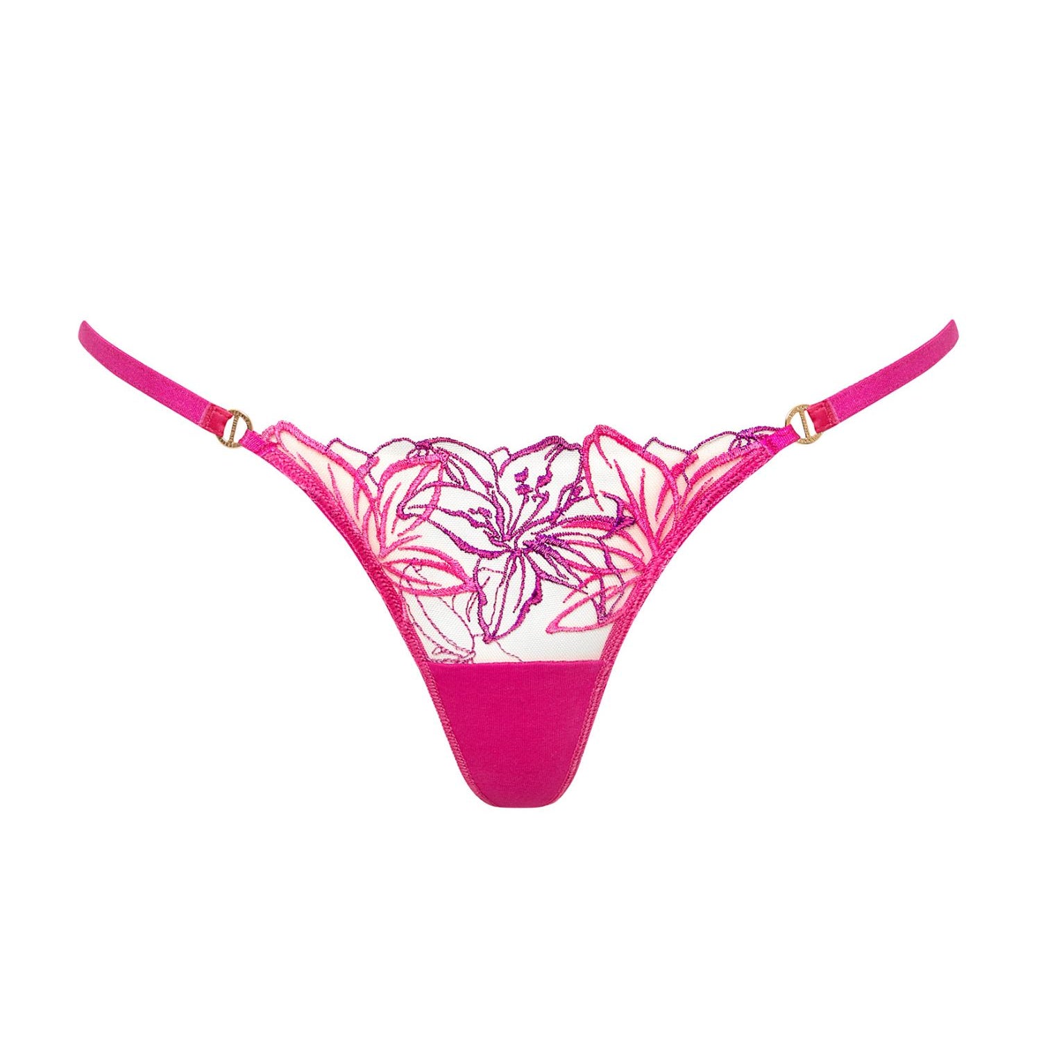 Bluebella Lilly Thong (Fuchsia / Violet) | Avec Amour LIngerie
