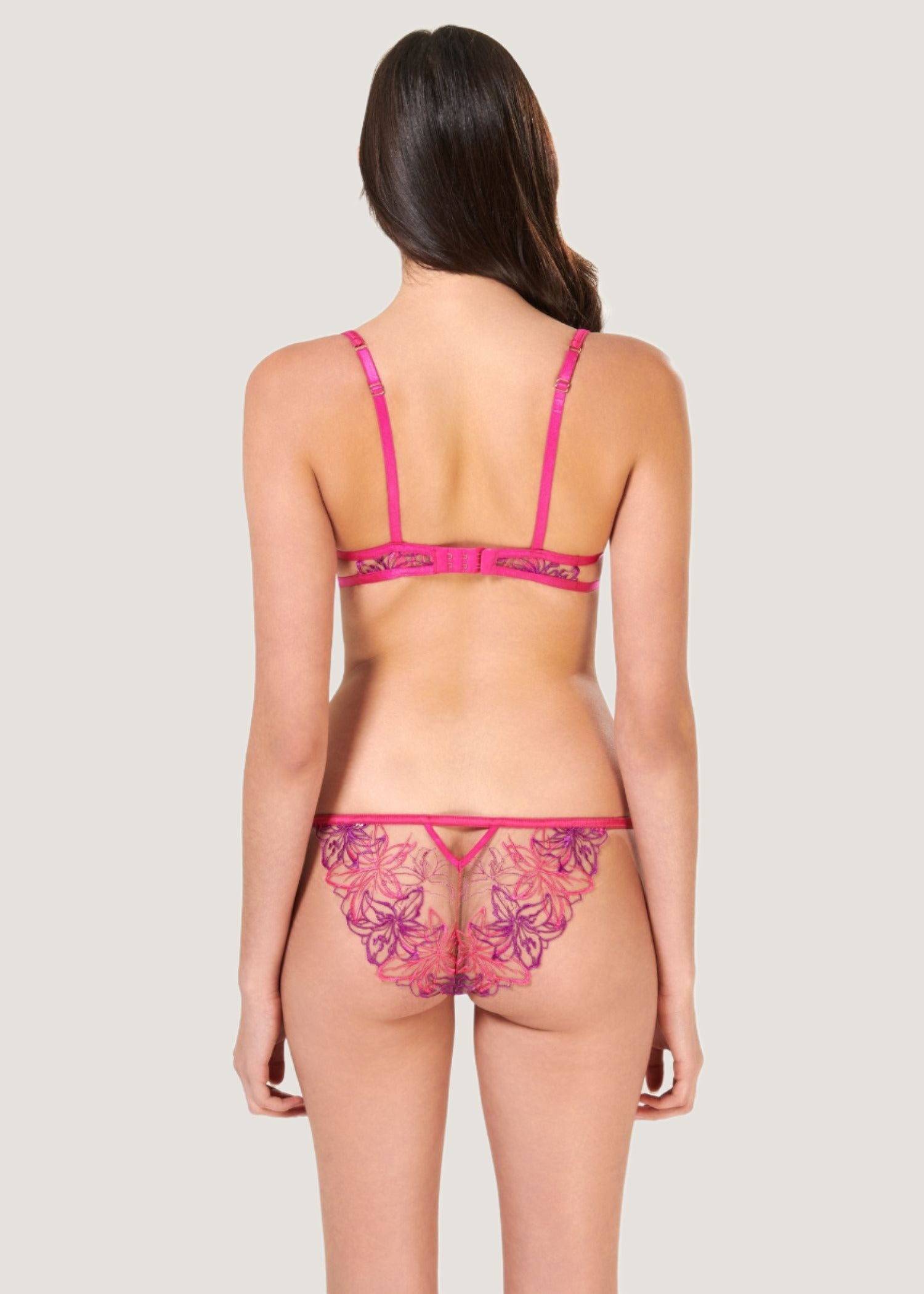 Bluebella Lilly Wired Bra (Fuchsia / Violet) | Avec Amour Lingerie