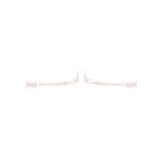 Bluebella Marabel Detachable Thigh Garters (Pearl Pink) | Avec Amour Luxury Lingerie