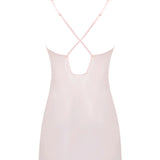 Bluebella Marabel Short Chemise (Pearl Pink) | Avec Amour Luxury Lingerie