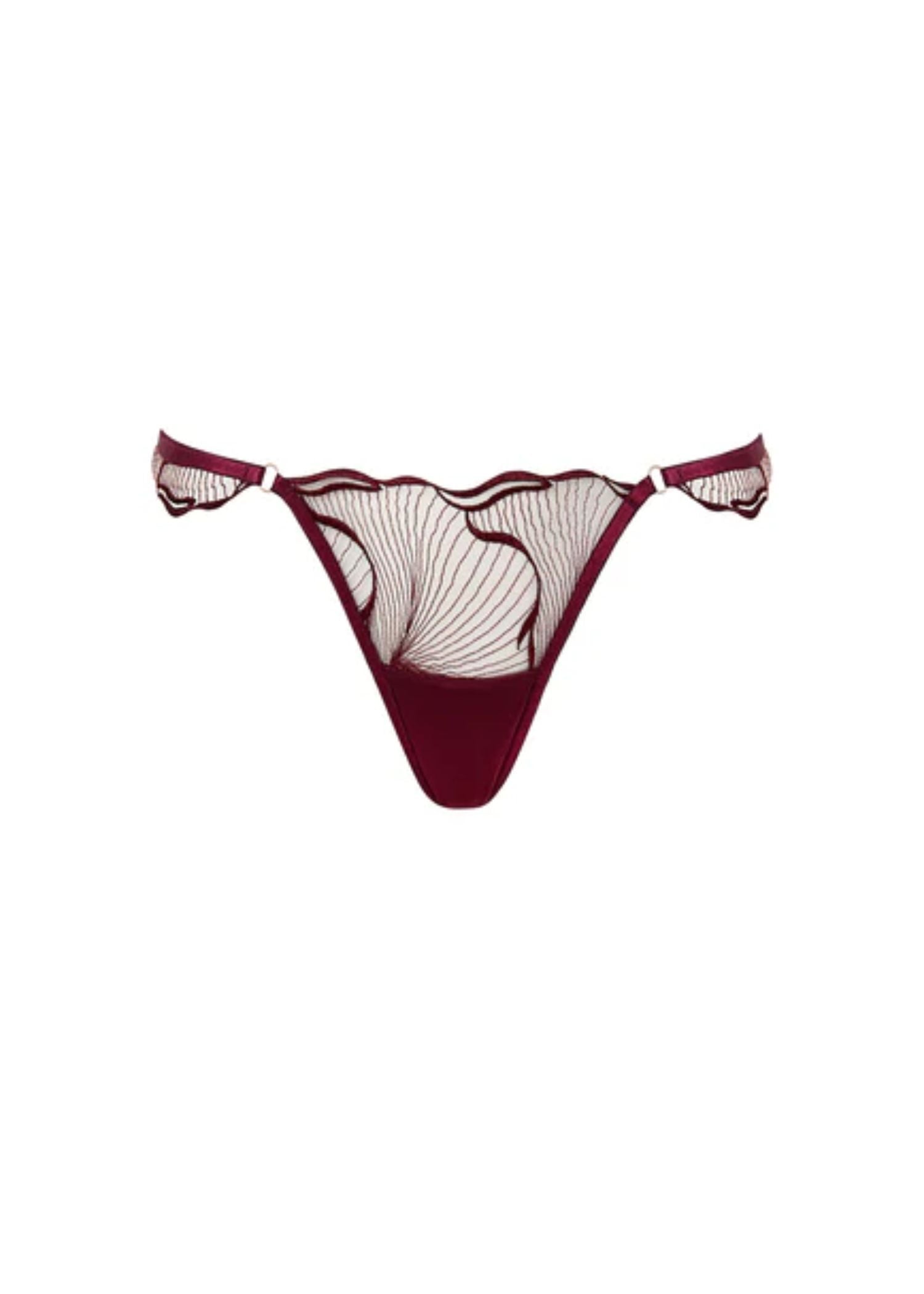 Bluebella Marabel Thong (Cherry Red) | Avec Amour Lingerie