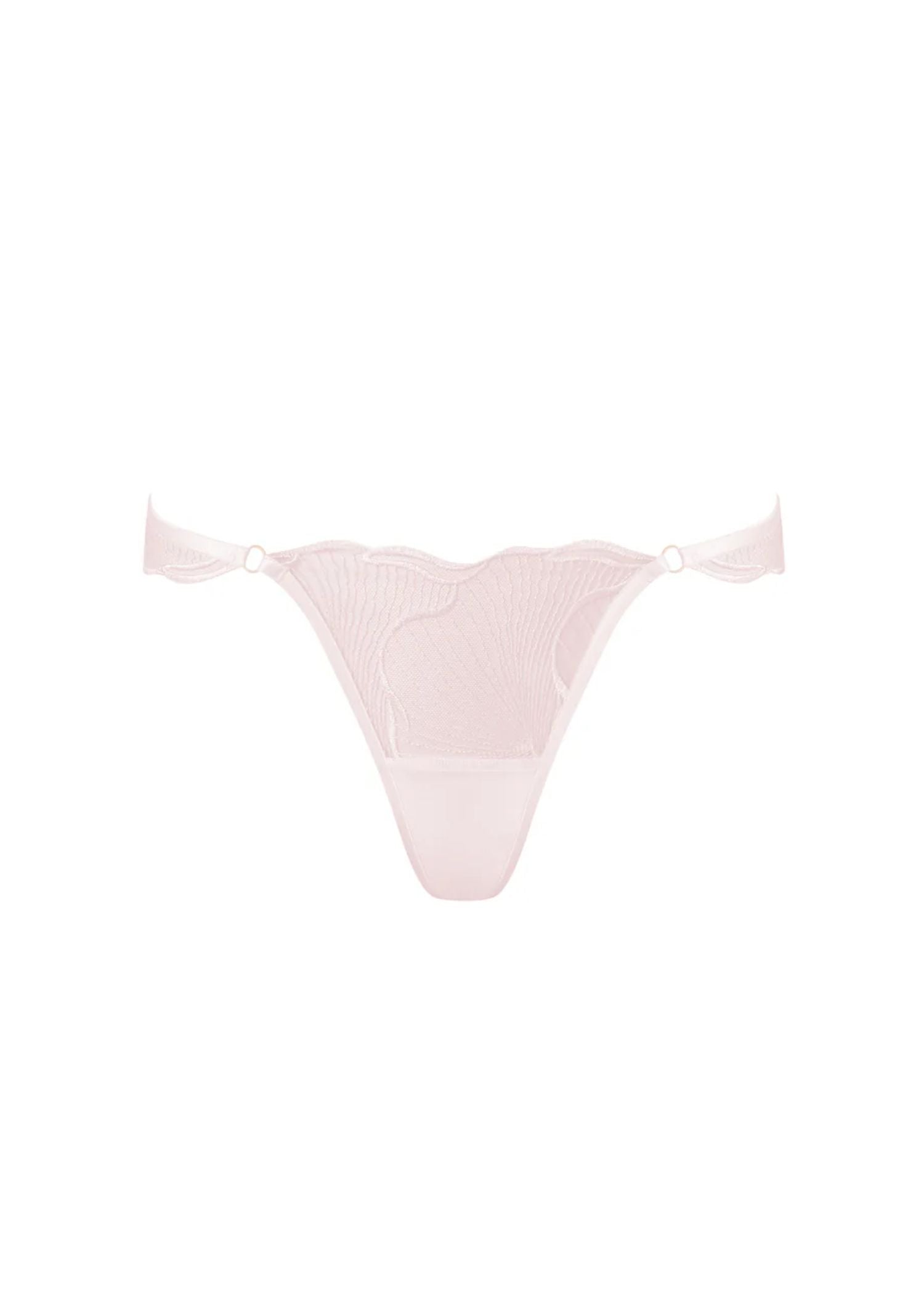 Bluebella Marabel Thong (Pearl Pink) | Avec Amour Luxury Lingerie