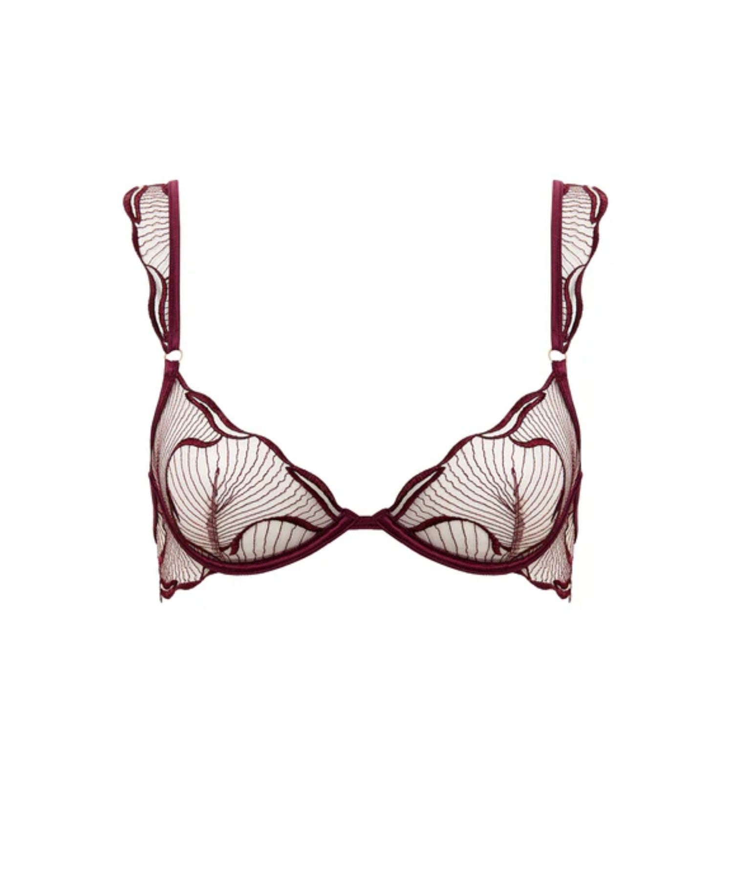 Bluebella Marabel Underwired Bra (Cherry Red) | Avec Amour Lingerie
