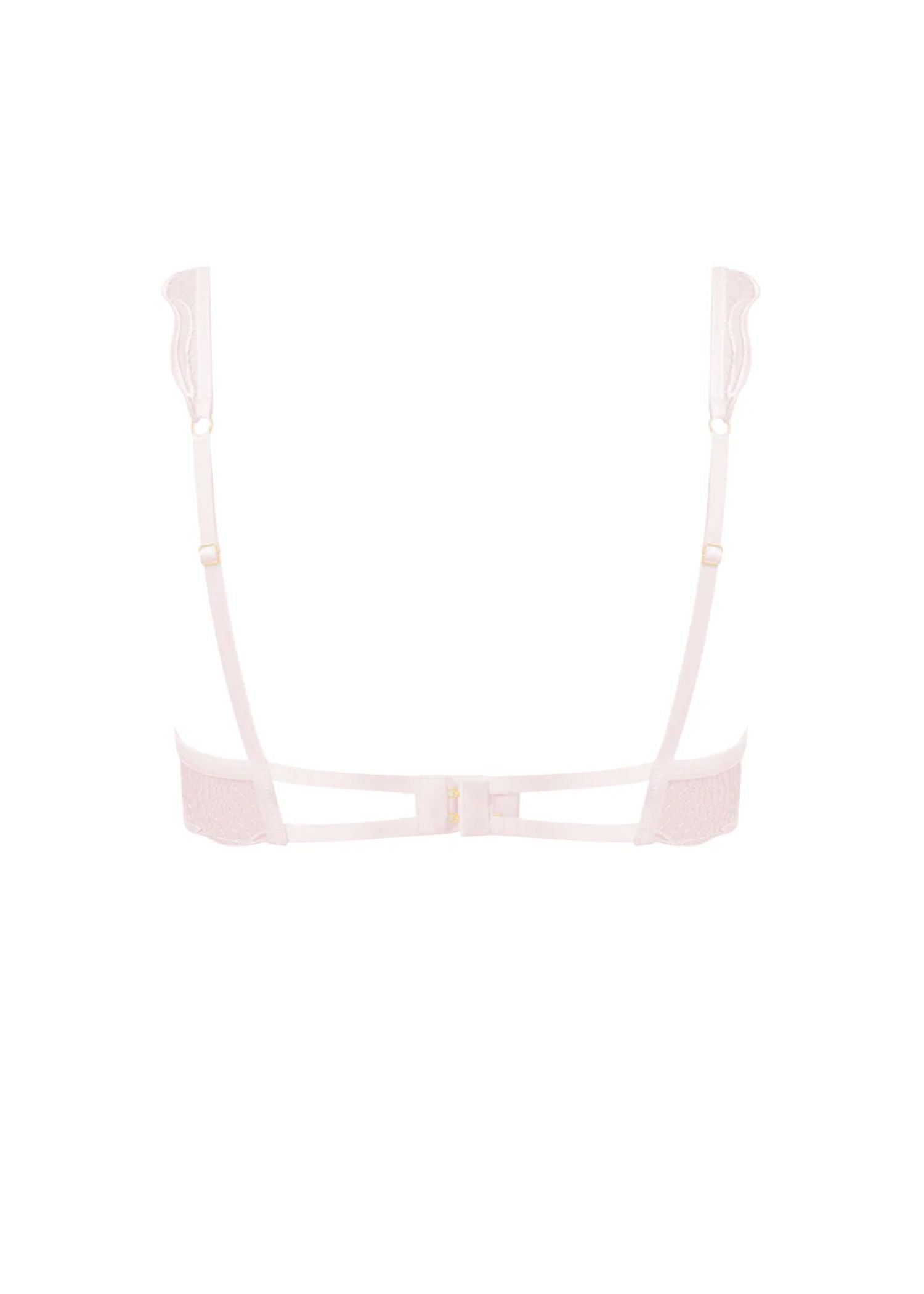 Bluebella Marabel Wired Bra (Pearl Pink) | Avec Amour Luxury Lingerie