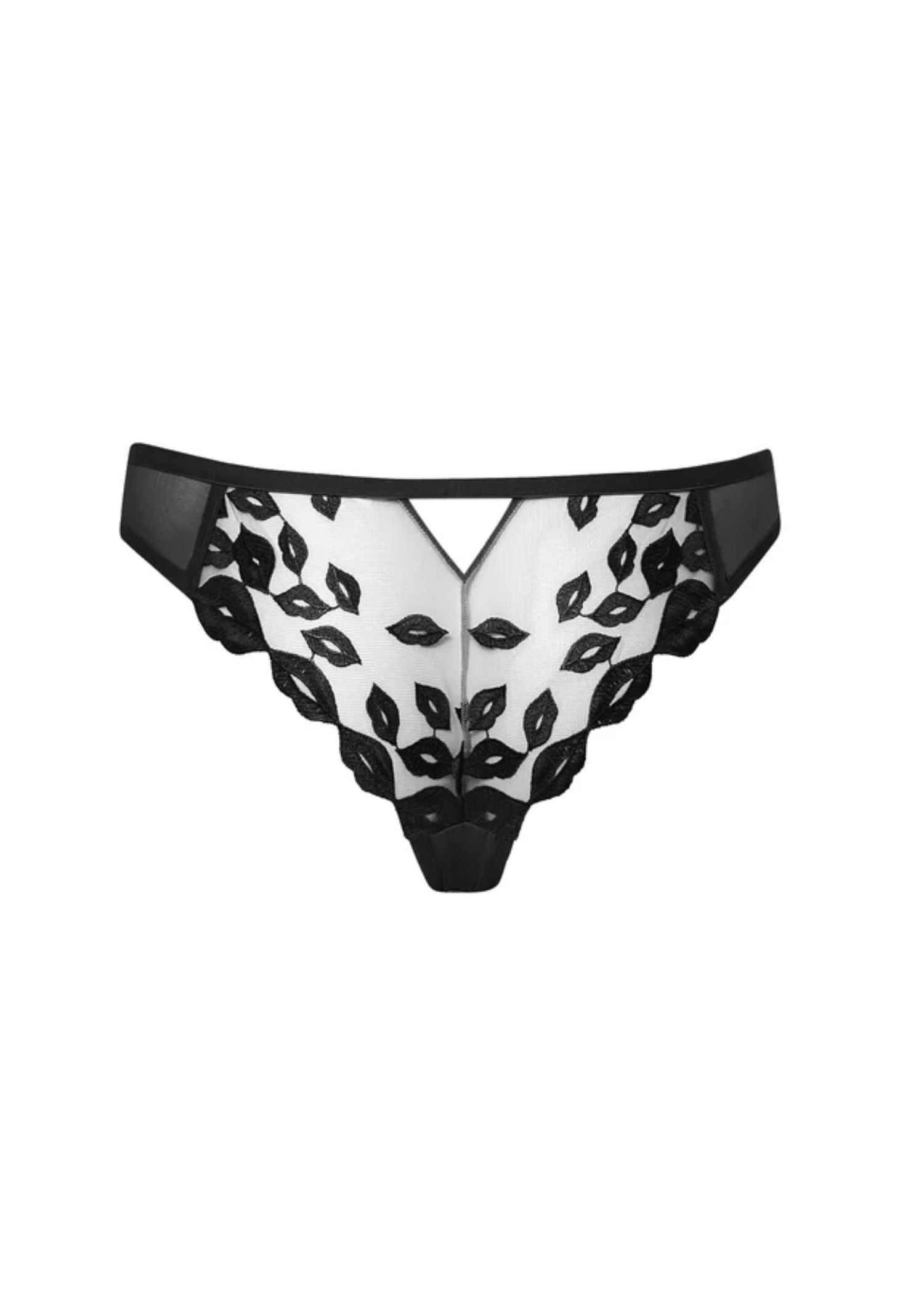Bluebella Marian Panty (Black) | Avec Amour Lingerie