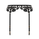 Bluebella Marian Suspender (Black) | Avec Amour Lingerie