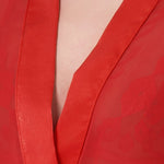 Bluebella Marian Kimono (Red) | Avec Amour Lingerie