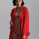 Bluebella Marian Kimono (Red) | Avec Amour Lingerie