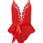 Bluebella Marian Teddy (Red) | Avec Amour Lingerie