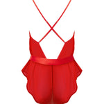 Bluebella Marian Teddy (Red) | Avec Amour Lingerie