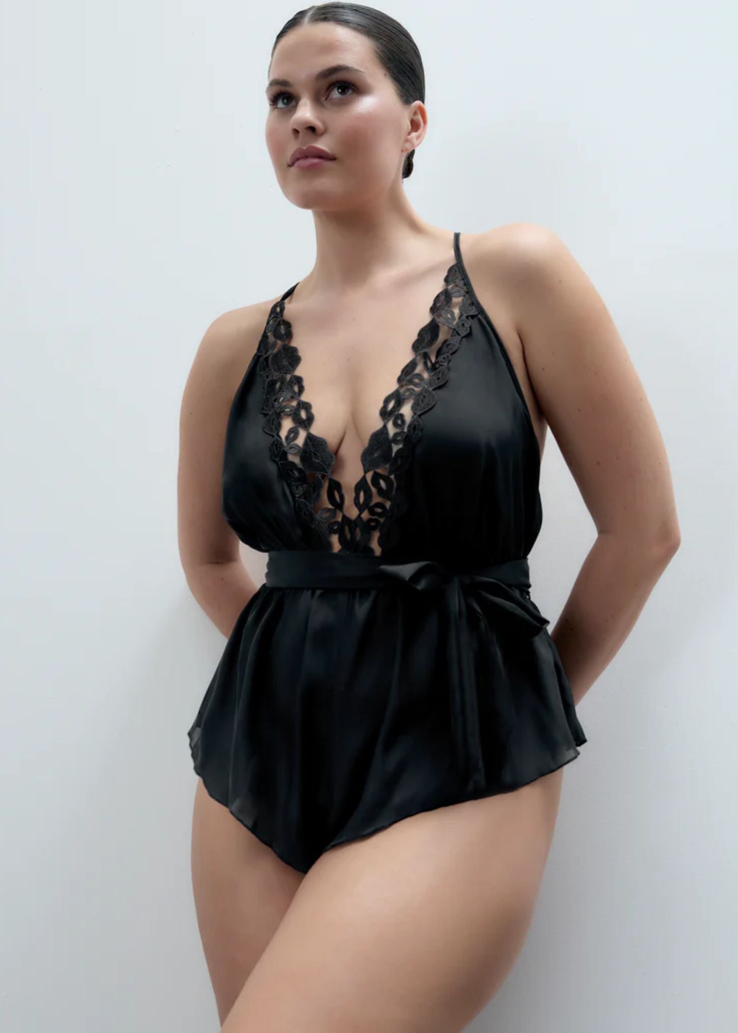Bluebella Marian Teddy (Black) | Avec Amour Lingerie