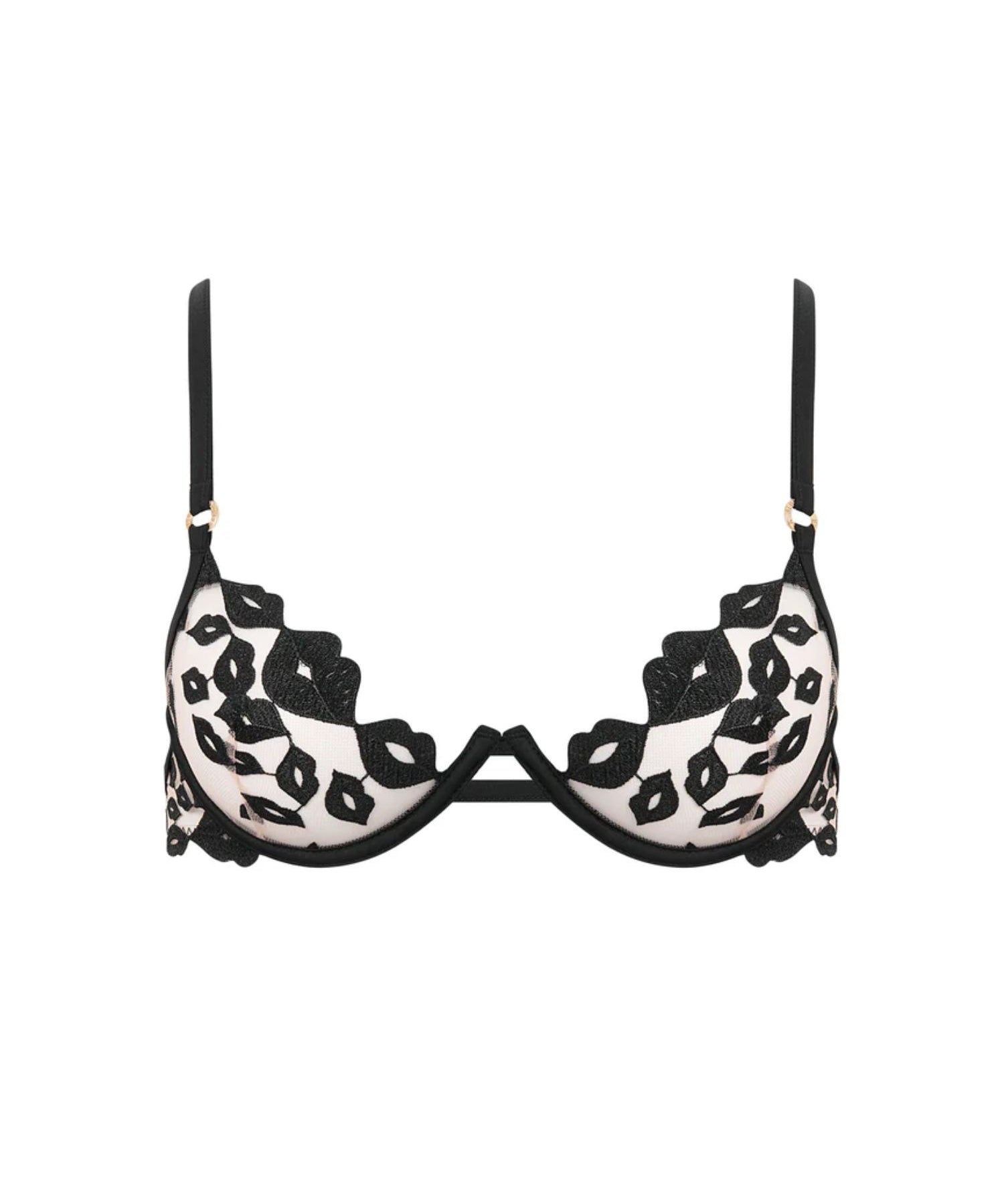 Bluebella Marian Underwired Bra (Black) | Avec Amour Lingerie