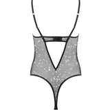 Bluebella Noor Wired Mesh Bodysuit (Black) | Avec Amour Lingerie