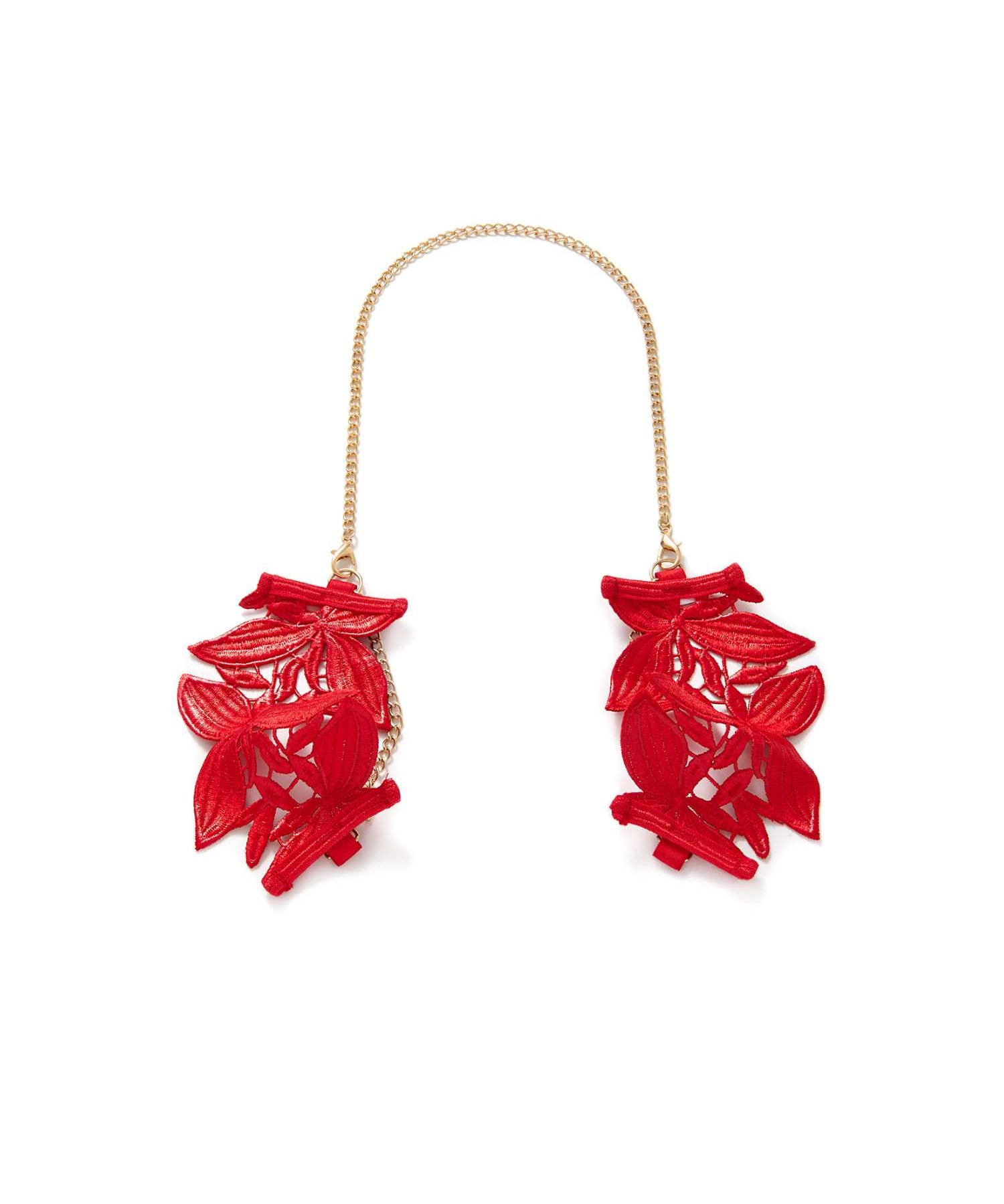 Bluebella Ophelia Handcuff (Red) | Avec Amour Lingerie