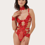 Bluebella Ophelia Handcuff (Red) | Avec Amour Lingerie