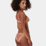 Bluebella Patrice Panty (Dianthus Pink/Blazing Yellow) | Avec Amour Lingerie