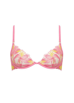 Bluebella Patrice Wired Bra (Dianthus Pink/Blazing Yellow) | Avec Amour Lingerie