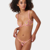 Bluebella Patrice Wired Bra (Dianthus Pink/Blazing Yellow) | Avec Amour Lingerie