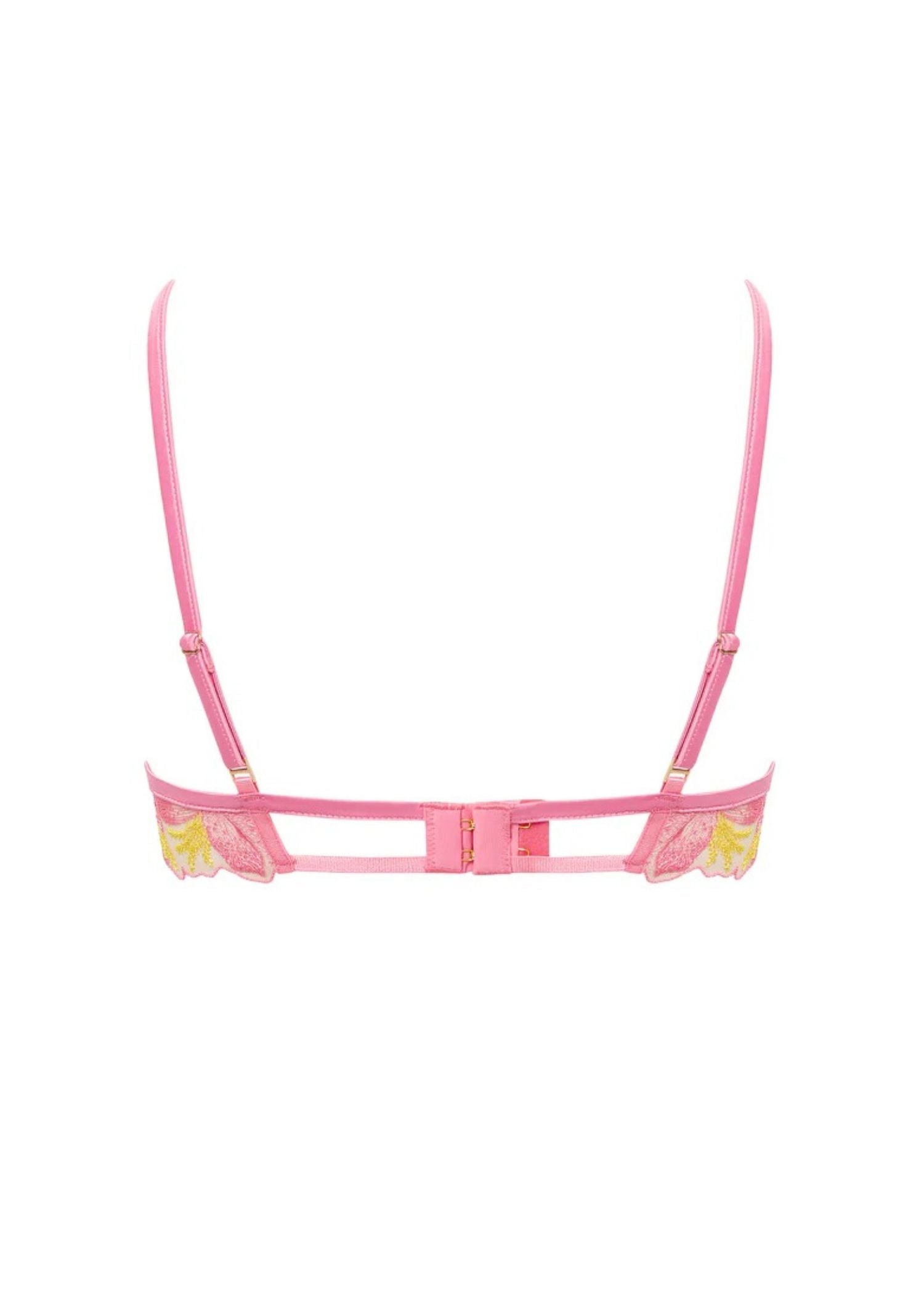 Bluebella Patrice Wired Bra (Dianthus Pink/Blazing Yellow) | Avec Amour Lingerie