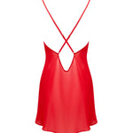 Bluebella Rosalie Short Chemise Slip (Red) | Avec Amour Lingerie