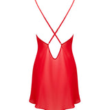 Bluebella Rosalie Short Chemise Slip (Red) | Avec Amour Lingerie