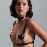 Bluebella Salome Open Bra (Black) | Avec Amour Lingerie