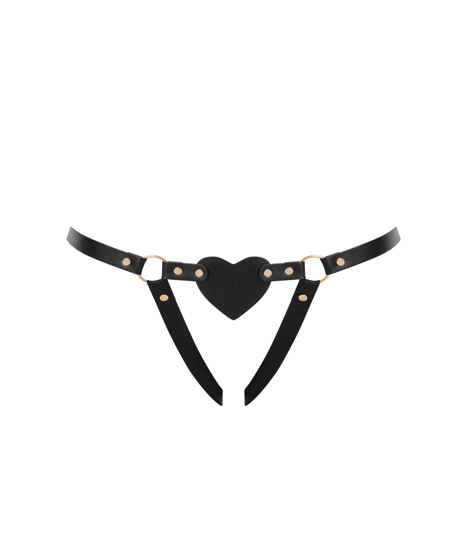 Bluebella Salome Open Panty (Black) | Avec Amour Lingerie