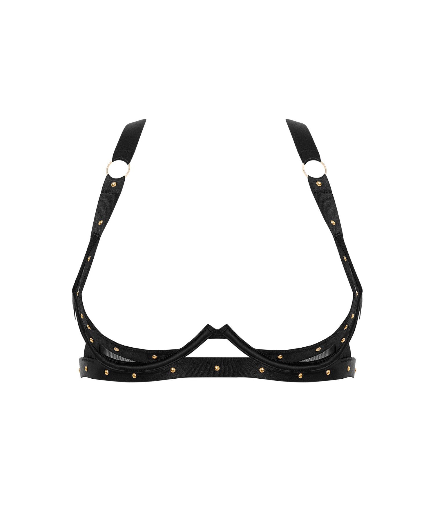 Bluebella Sana Open Wired Bra (Black) | Avec Amour Lingerie