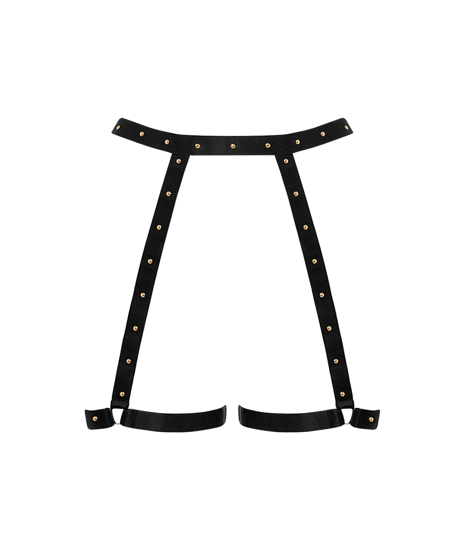 Bluebella Sana Thigh Harness (Black) | Avec Amour Lingerie