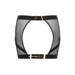 Bluebella Suri Open Back Skirt (Black) | Avec Amour Lingerie