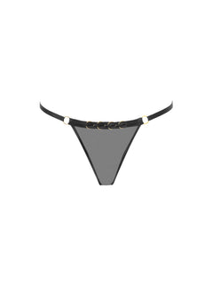 Bluebella Suri Ouvert Open Panty (Black) | Avec Amour Lingerie