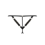 Bluebella Suri Ouvert Open Panty (Black) | Avec Amour Lingerie